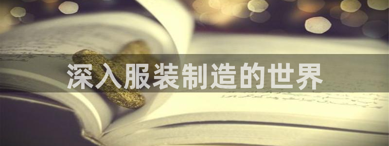 彩神v网赌软件下载：深入服装制造的世界