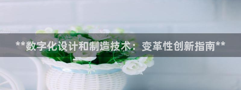 彩神v天天：**数字化设计和制造技术：变革性创新指南**