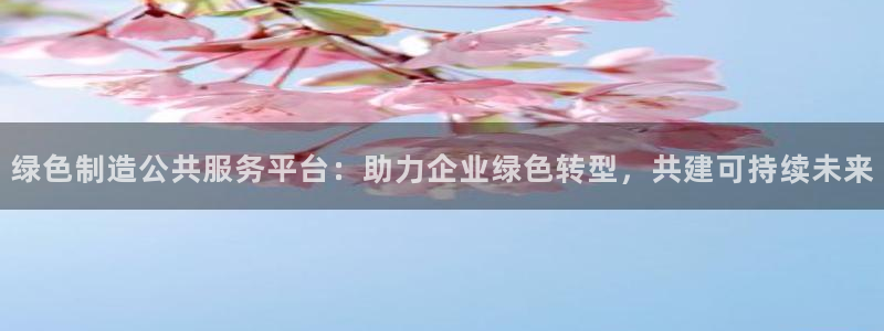 彩神争霸官网登录平台：绿色制造公共服务平台：助力企业绿色转型，共建可持续未来
