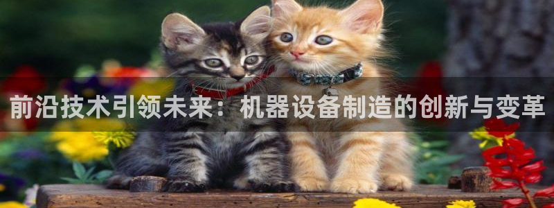 彩神v网赌软件下载：前沿技术引领未来：机器设备制造的创新与变